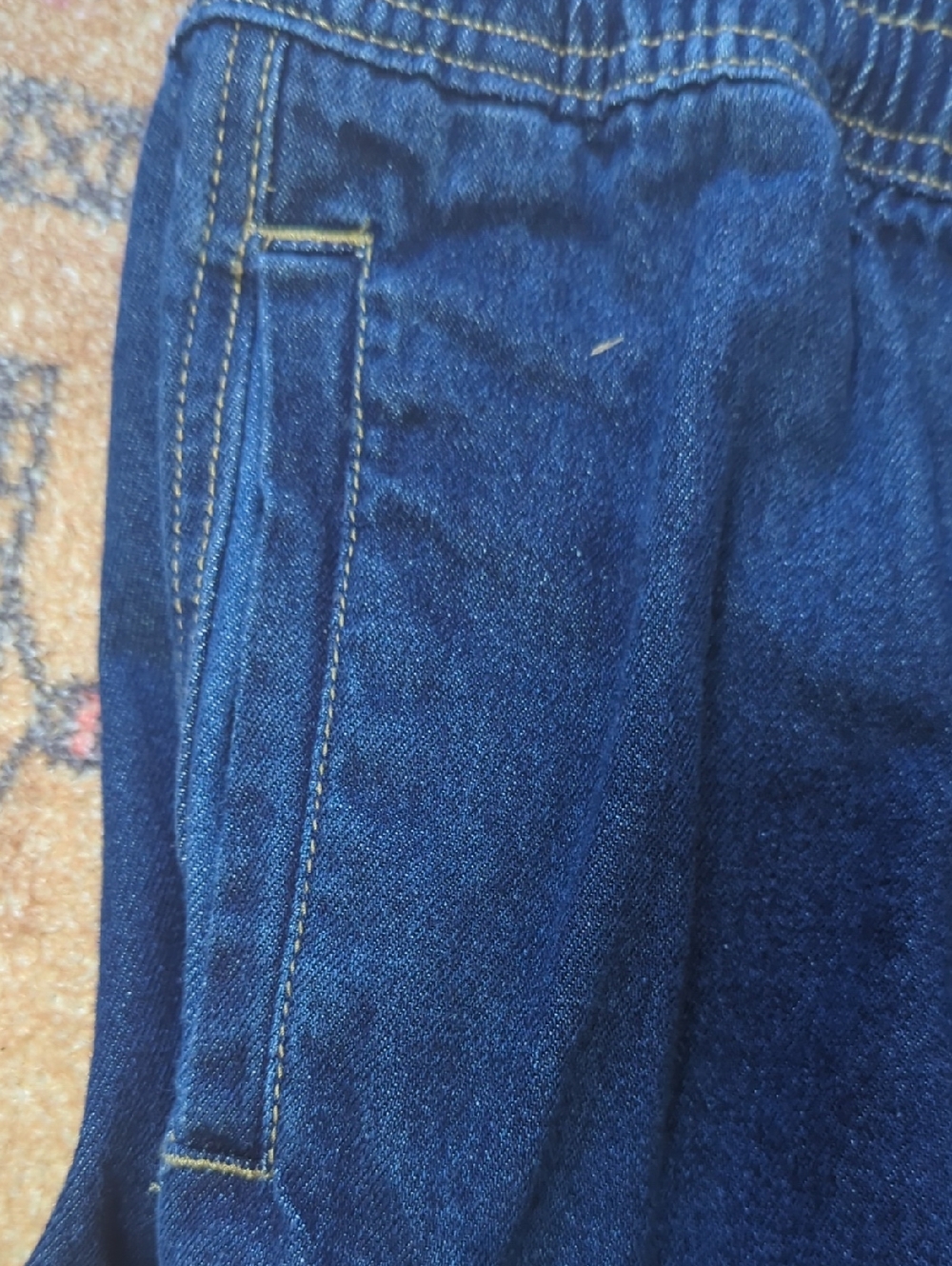 Boys Size S (7-8) Cargo Style Jeans-like New - Picture 4 of 7